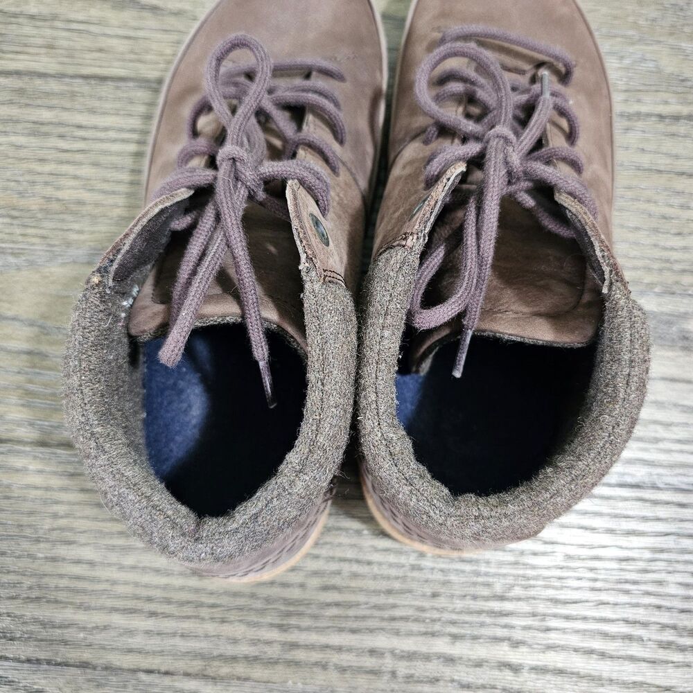 Birkenstock Honnef High Leather‎ Boots Oiled Nubuck, Roast Brown, M7/W9 EU40 - Picture 7 of 9